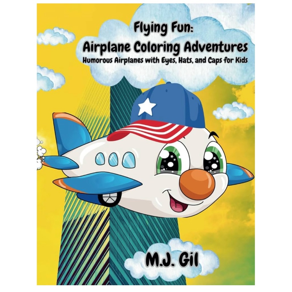 Flying Fun Coloring Book